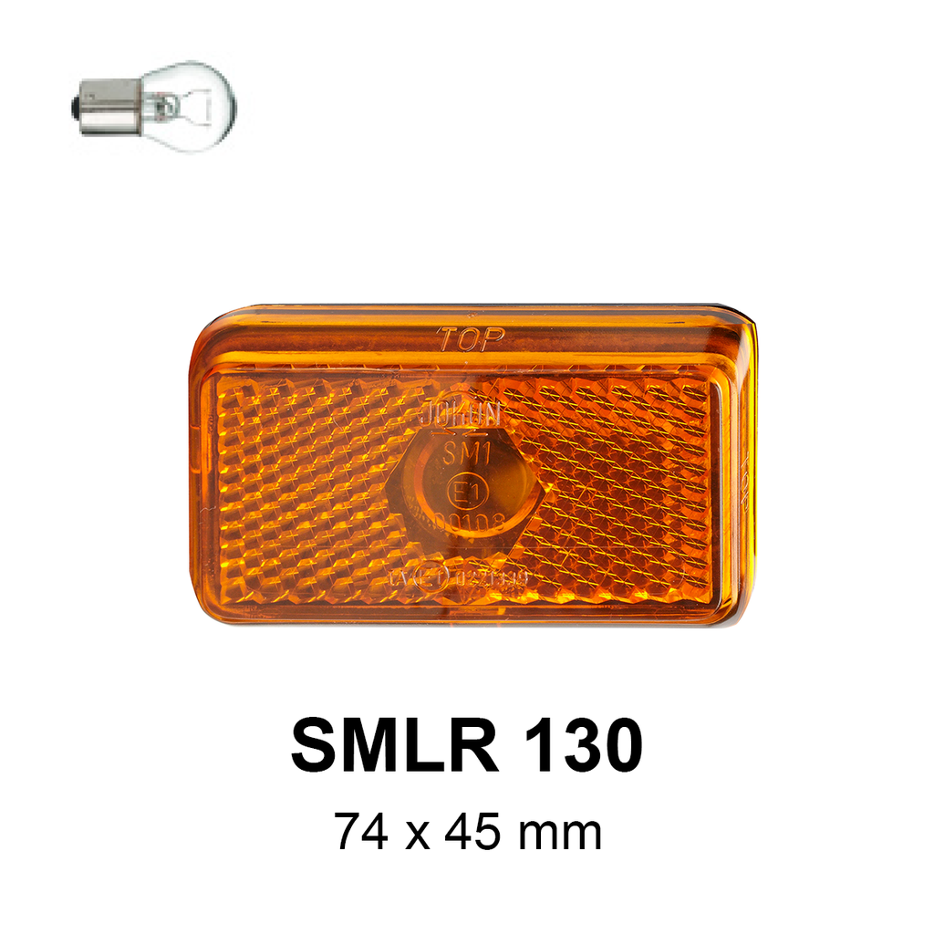 Side marker light SMLR 130/12V, yellow, Jokon 