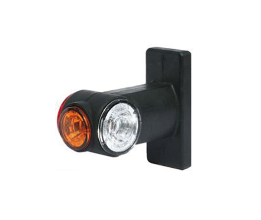 End-outline marker light SPL 2020 G, LED, rog, red/white/yellow, left/right, Jokon (1 pc.)