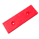 Snubber pad 300x100x34mm, red, MR