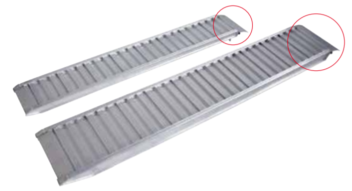 Loading ramp AL-KO, flat, load capacity 1745kg/pc, PROFI, 2000x300x80mm, Alu - 1 pc