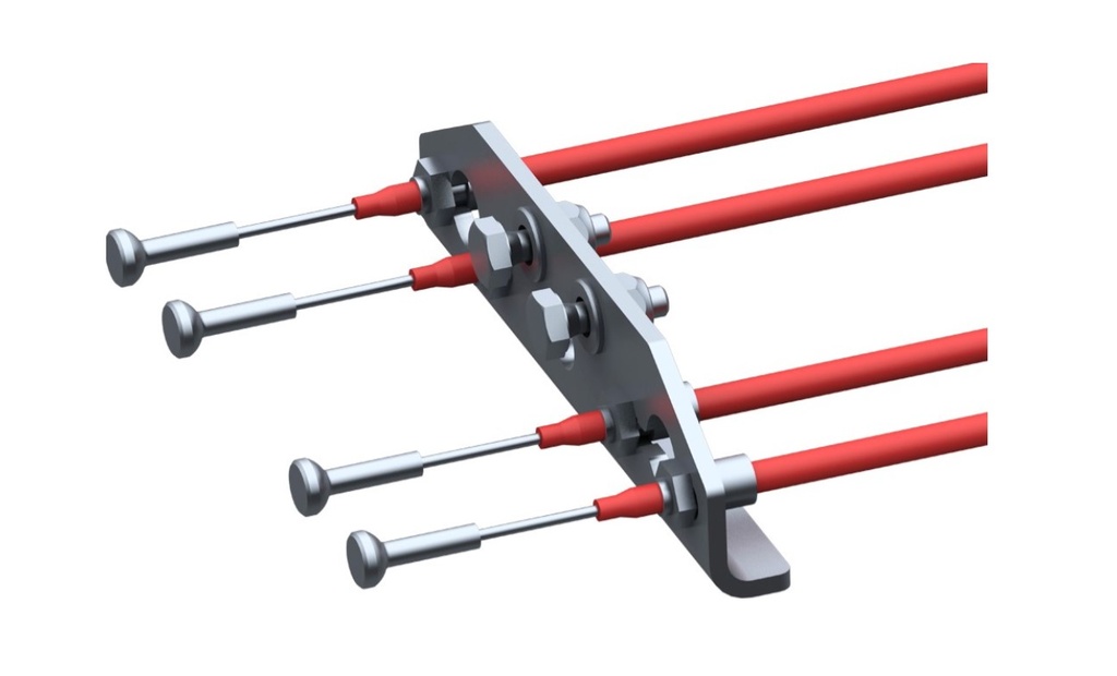 Brake cable holder AL-KO