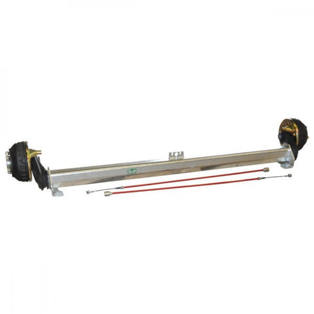 Osovina kočiona AL-KO 1350kg, BC 1400mm, OHF 1850mm, 5x112, kratki prihvat