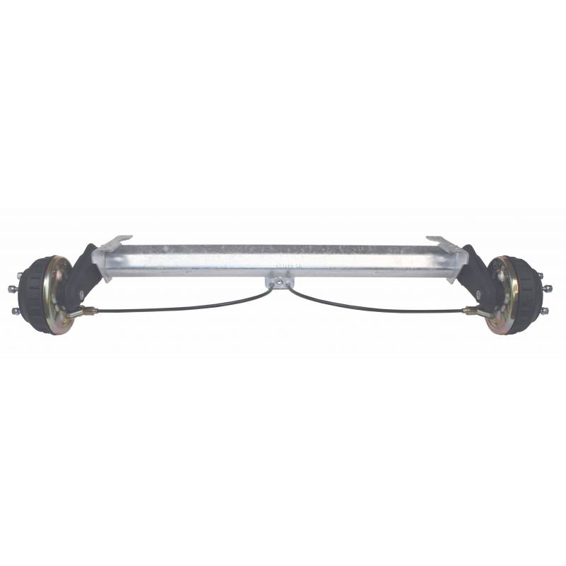 Axle braked AL-KO 1350kg, BC 1700mm, OHF 2150mm, 5x112
