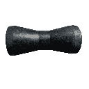 Rubber keel roller I 200 mm I TORBARINA I with metal axle