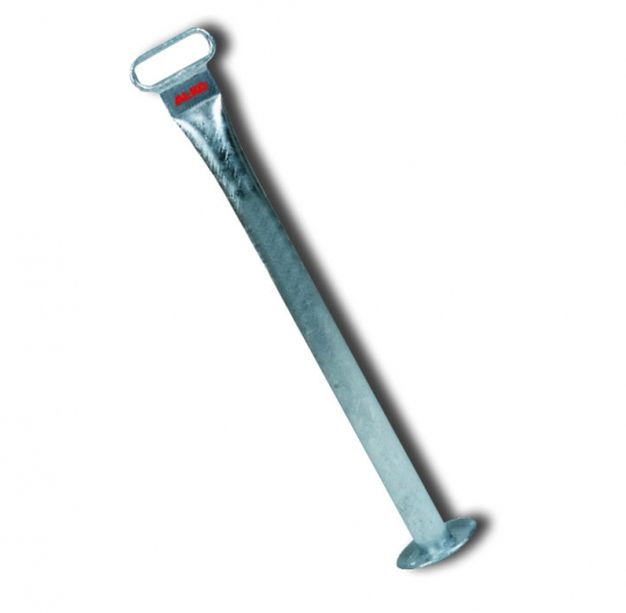 Trailer drop leg AL-KO Ø48mm, without support, 200 kg