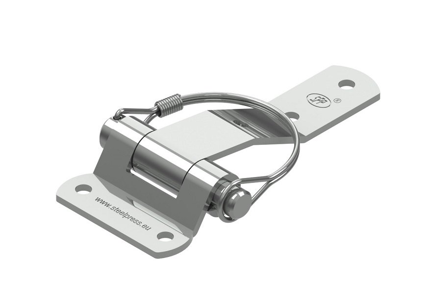Board hinge long SPP I ZW-03.106A with safety clip