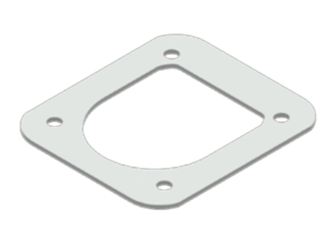 Plate for floor hinge SPP, PW-01 (Plate for floor hinge UP-01)