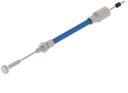 Pull cable Knott, INOX, mushroom head, 1530-1720mm, blue