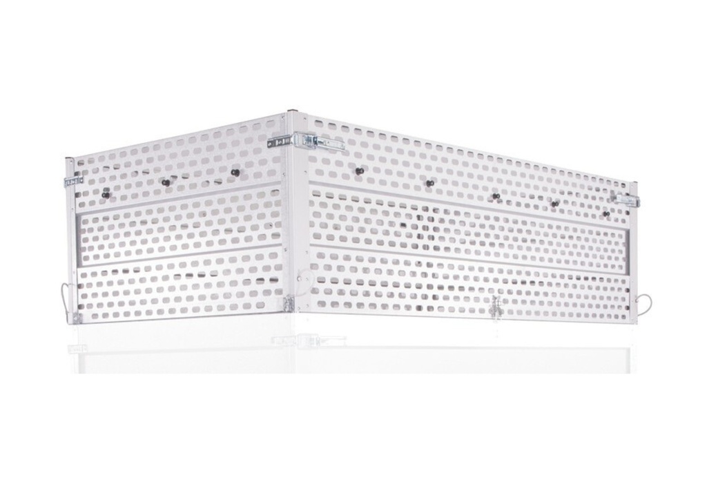 Perforated sheet-metal side boards extension for T075M5 / T075M6 500mm