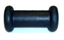 Keel rubber roller, 130mm, red, MRE