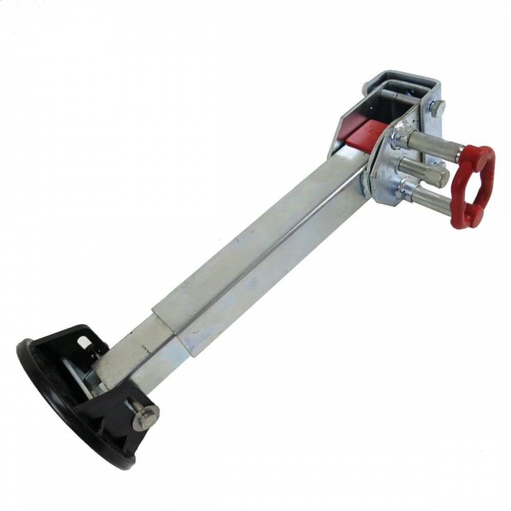 Swivel stabilizer/Steady leg AL-KO, 45x45mm, square, 500kg, 510+230mm, hot galvanized, pivoting sideways