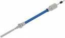 Pull cable Knott, INOX thread, 1830-2040mm, blue