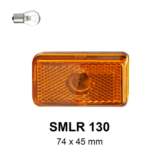 [2216] Gabaritna lampica SMLR 130/12V, žuta, Jokon (bočna)