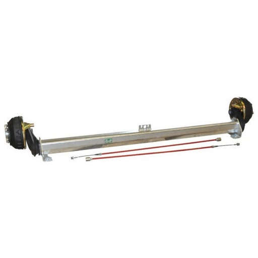 [1197] Osovina kočiona AL-KO 1350kg, BC 1400mm, OHF 1850mm, 5x112, kratki prihvat