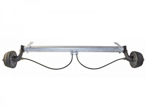 [11924] Axle braked AL-KO 750kg, BC 1100mm/1540mm, 4x100