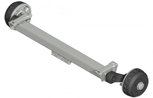 [1182] Torsion axle, 1350kg, VGB13-M, B 1500mm, C 1950mm, 5x112