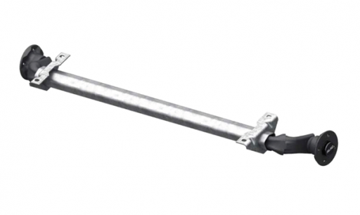 [11939] Axle unbraked AL-KO 750kg, GU LNGS EA 750, OHF 1500mm, 4x100