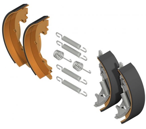 [12878] Brake shoes Knott I set 200x50 I 1350/2700kg I for one axle