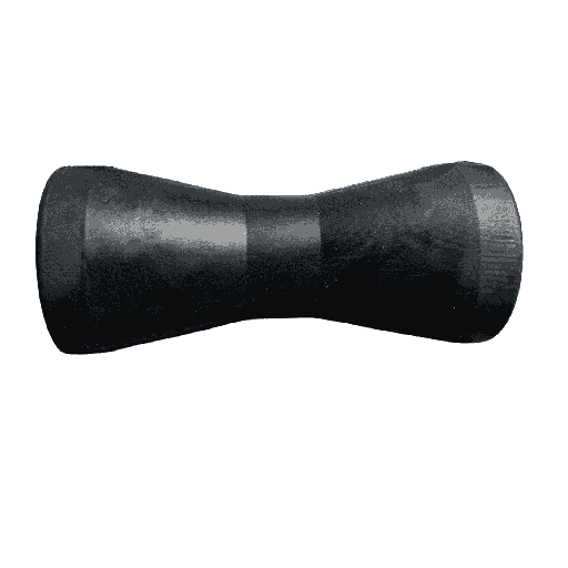 [2093] Srednji roler gumeni I 200mm I TORBARINA standard I metalna osovinica I crni MR