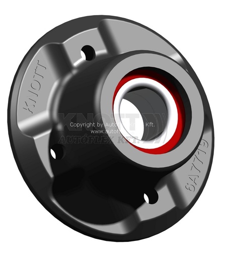 [12824] Wheel hub Knott FNK22 100×4 M12×1,5 with bearing