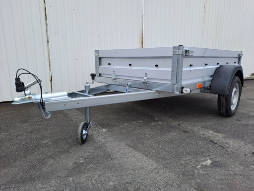 [446] Box trailer Torbarina T075M1 750 kg