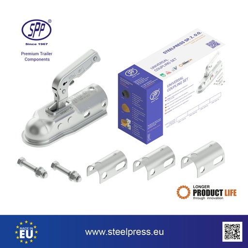 [1022] Coupling head 2000 adapt+screws SPP I Ø50 I 2000kg 