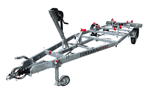 [007] Brodska prikolica Prima 1300 Knott